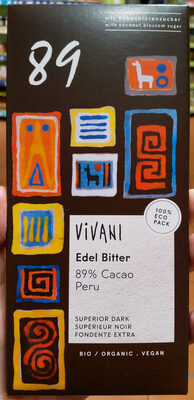 Vivani 89% cacao Peru - 4044889003420