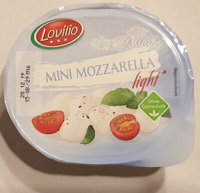 Mini Mozzarella light - 4056489123781