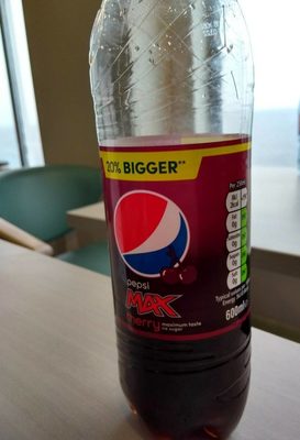 Pepsi Max Cherry 600ML - 4060800170248