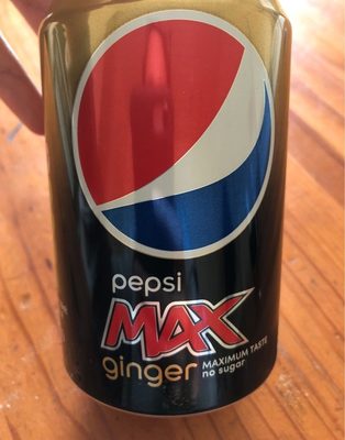 Pepsi max ginger - 4060800172594