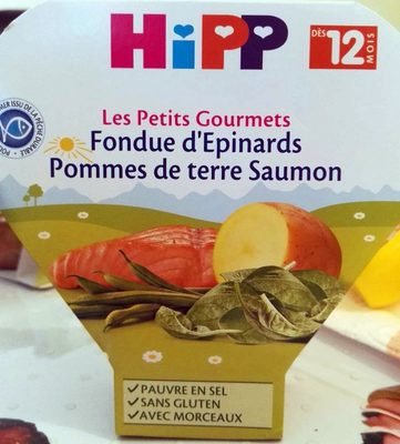 Fondue d'épinards Pommes de terre Saumon - 4062300163812