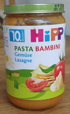 Pasta Bambini Gemüse Lasagne - 4062300265967
