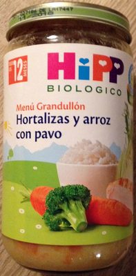 Verduras y arroz con pavo - 4062300367098