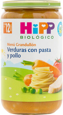 Potito Bio Verduras Con Pasta Y Pollo 12 Meses - 4062300368095