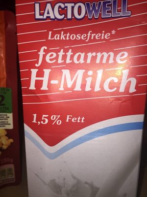 laktosefreie fettarme H-Milch - 4062800003311