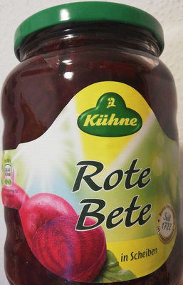 Rote Bete in Scheiben - 40804316