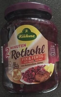 Kühne 2 Minuten Rotkohl mit Apfelstücken - 40804453