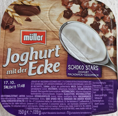 Joghurt mit der Ecke Knusper Schoko Stars - 40858388