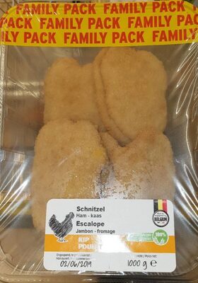 Escalope jambon-fromage - 40873053