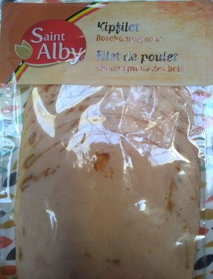 Filet de poulet aux champignons des bois - 40873145