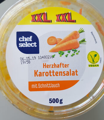 Herzhafter Karottensalat mit Schnittlauch - 40873602