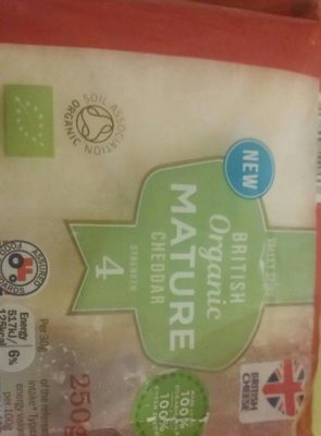 British Organic Nature Cheddar - 40874081
