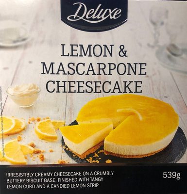 Lemon & Mascarpone Cheesecake - 40874104