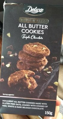 All butter cookies triple chocolate - 40874241
