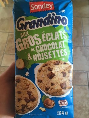 Grandino aux gros éclats de chocolat & noisettes - 40879673