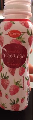 Yaourt cremeux a la fraise - 40881423