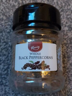 Whole black peppercorns - 40884912