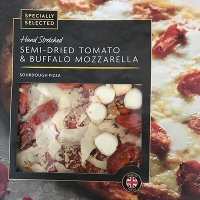 Semi-dried tomato & buffalo mozzarella sourdough pizza - 4088600035840