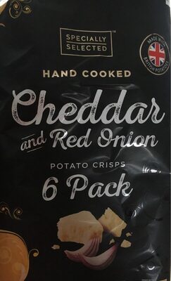 Chedar and Red Onion Potato Crisps - 4088600206417