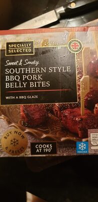 southern style bbq pork belly bites - 4088600214290