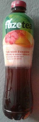 Thé noir évasion pêche et saveur hibiscus - 40909585