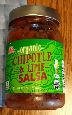 Medium, chipotle & lime salsa - 4099100079463