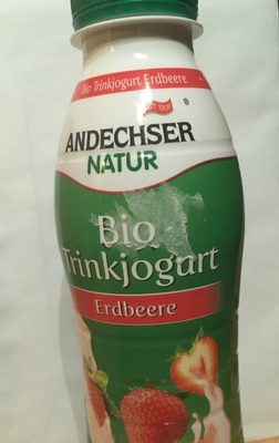 Andechser Bio Trinkjoghurt Erdbeere - 4104060028366