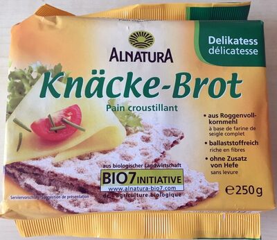 Alnatura Bio Knäcke-Brot Delikatess 250 g - 4104420016057