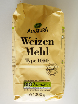 Alnatura Bio Weizenmehl Typ 1050 1KG - 4104420016149