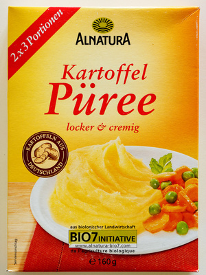 Alnatura Bio Kartoffel Püree locker & cremig 160G - 4104420016408