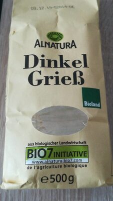 Alnatura Bio Dinkel Grieß 500G - 4104420016521