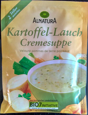 Alnatura Bio Kartoffel-Lauch Cremesuppe 58G - 4104420017986