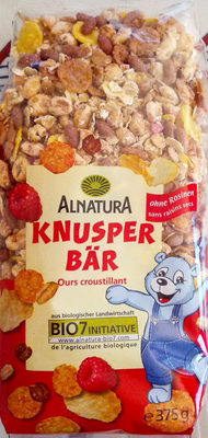 Alnatura Bio Knusper Bär 375G - 4104420018907