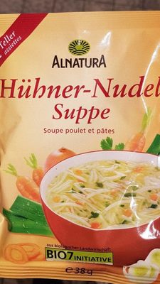 Alnatura Bio Hühner-Nudel-Suppe 38G - 4104420020405