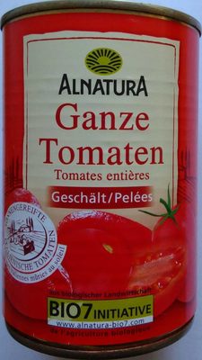 Alnatura Bio Ganze Tomaten geschält 400G - 4104420025882