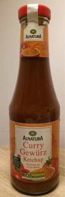 Alnatura Bio Curry Gewürz Ketchup 500ML - 4104420028142