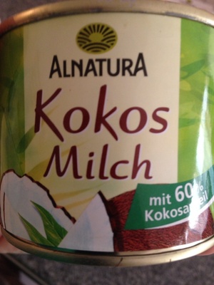 Alnatura Bio Kokos Milch 200ML - 4104420033641