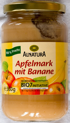 Alnatura Bio Apfelmark mit Banane 360 g - 4104420033788
