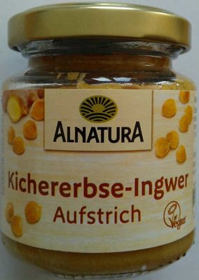 Alnatura Bio Kichererbse-Ingwer Aufstrich 120 g - 4104420035744
