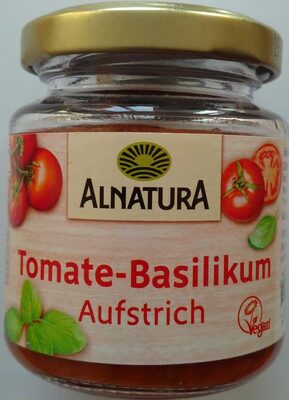Alnatura Bio Tomate-Basilikum Aufstrich 110G - 4104420035768