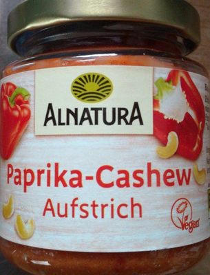 Alnatura Bio Paprika-Cashew Aufstrich 125 g - 4104420035942