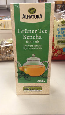 Alnatura Bio Grüner Tee Sencha 20x 1,5G - 4104420036826