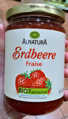 Alnatura Bio Fruchtaufstrich Erdbeere 420G - 4104420037441