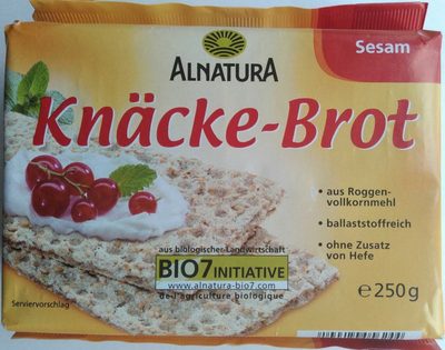 Alnatura Bio Knäcke-Brot Sesam 250 g - 4104420056244