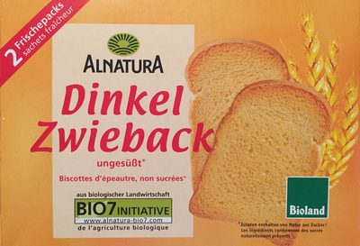 Alnatura Bio Dinkel Zwieback 200 g - 4104420056343