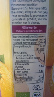 Alnatura Bio Orangensaft 1000ml - 4104420071742