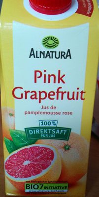 Alnatura Bio Pink Grapefruit Saft 0,75 ltr - 4104420071940