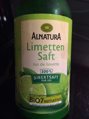 Alnatura Limettensaft - 4104420072121