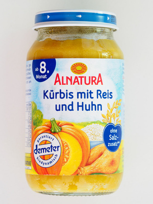 Kürbis mit Reis und Huhn - 4104420081987