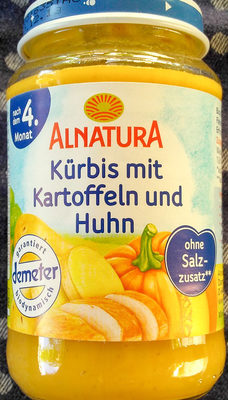 Kürbis mit Kartoffeln und Huhn - 4104420083769
